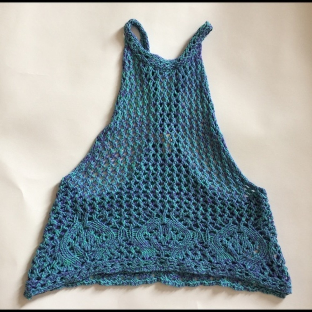 Urban Outfitters Crochet Festival Top Medium NWOT - Picture 6 of 6